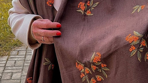 Коллекция текстиля "Рябиновая осень" от Жанны Черновой