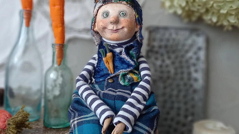 Интерьерные куклы ручной работы от Инессы Дудкиной