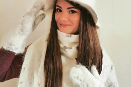 Уютные шарфы, палантины, шапки и варежки от Марины Пономаренко